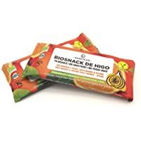 Los mejores  - 12x Barrita ecológica de higo con naranja y pasas - Snack de higo bio